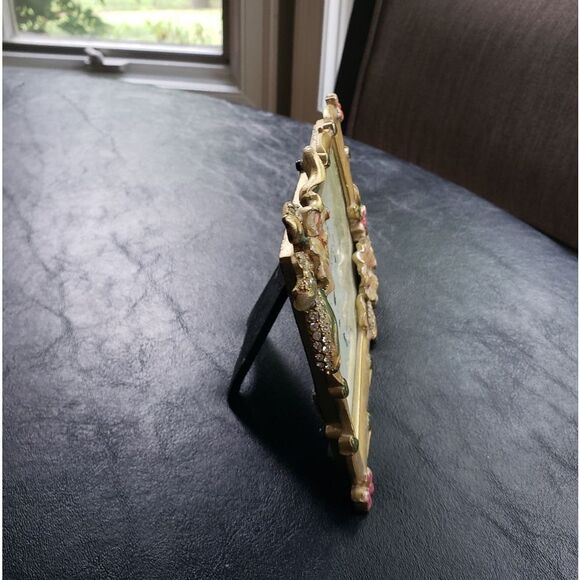 Collette et cie Enamed Metal Picture Frame - Picture 2 of 6